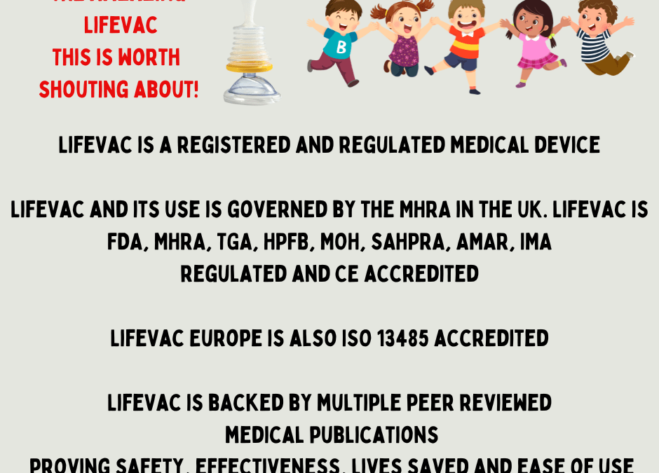LifeVac – Choking Rescue Device